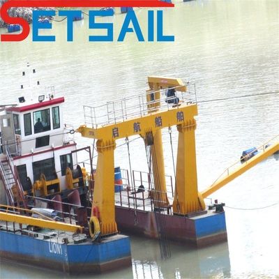 Dredger de sucção de corte com cabeça hidráulica confiável pelos clientes em todo o mundo