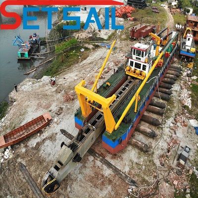 Equipamento de dragagem por sucção de cortador com longa distância de descarga e design personalizado