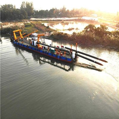 Dredger de areia do rio Shijiazhuang com Cummins 100kw-2000kw Potência do motor auxiliar