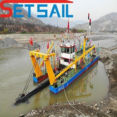 Máquina de dragagem de sucção de cortador de areia de bomba subaquática de trabalho pesado com Siemens PLC