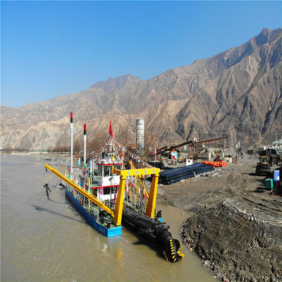 Dredger de sucção de cortador de 10 polegadas para equipamentos profissionais de dragagem do rio lago