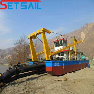 10 Inch Cutter Suction Dredger Aumentando a Eficiência e o Desempenho para o Custo de Envio