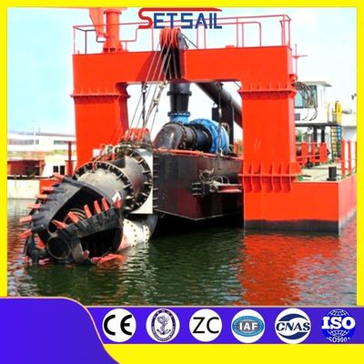 Dredger de sucção de corte de 8 polegadas com bomba de lama subaquática