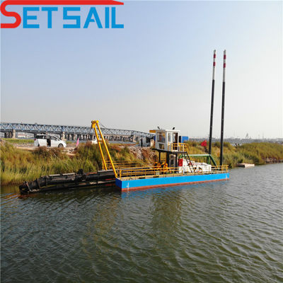 Dredger de sucção de 8 polegadas avançado com 50kw de potência da cabeça do cortador e Rexroth Hydraulic