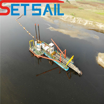 CTN Tipo Slot Motor Diesel Cortador de Sucção Dragadora de areia com cabeça de corte de 50-600kw