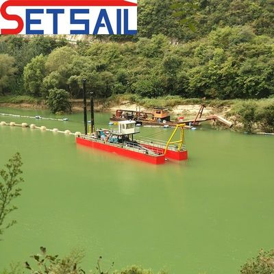 32 polegadas motor a diesel cortador de sucção sand dredger com PLC e ABB sistema elétrico