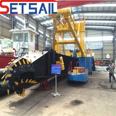 Dredger de areia de 24 polegadas com bomba de hidrociclone dos EUA e motor diesel