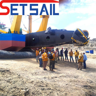 230 t Peso total CTS Slot Tipo 15m Profundidade de dragagem Cortador de sucção dragadora de areia fluvial