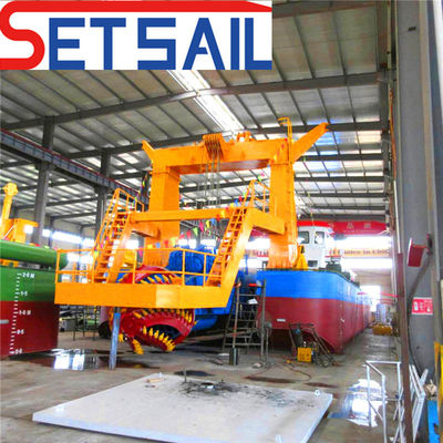22 Inch Cutter Suction Dredger na Malásia com estrutura de caixa e estrutura personalizada