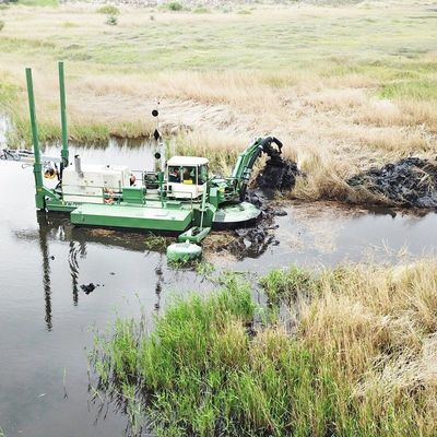 Dredger de balde anfíbio multiuso com capacidade de 120m3-700m3/h