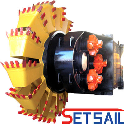 Anchor Boom Wheel Bucket Dredger com Weichai Diesel Engine e 160m3-2000m3 Capacidade