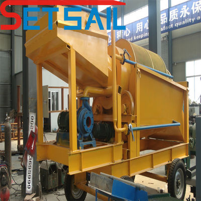 Motor a diesel LM-21 Equipamento de mineração de ouro e diamantes personalizado com chuveiro de agitação