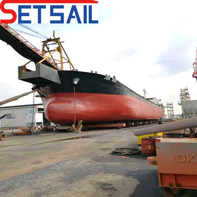 Pagamento inicial Barco de transporte de pedra grande de lago multifunção com abertura inferior