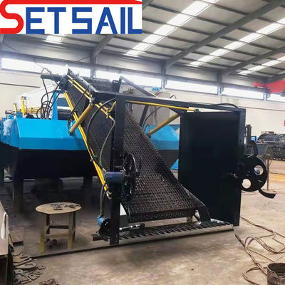 1-2 Passageiros Recolhedora de ervas daninhas automática com motor diesel Profundidade de corte 1,2 m-2 m