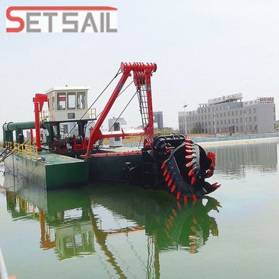 Sistema de controlo Rexroth personalizado Dredger com motor Cummins hidráulico para areia de rio