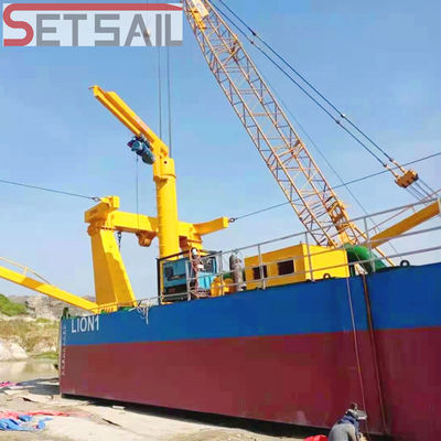 Cortador de corte de diesel, bomba de sucção de areia, dragagem com conjunto de geradores Cummins Stanford