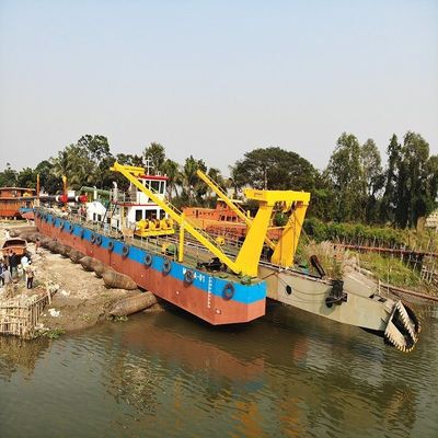 30kw-500kw Diesel Cutter Suction Dredger para fluxo de água personalizado 3500/4000/5000/6000m3