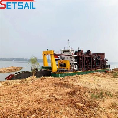 Dredger de sucção com motor a diesel Cummins e certificação CE