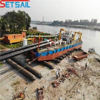 Dredger de sucção com motor a diesel Cummins e certificação CE