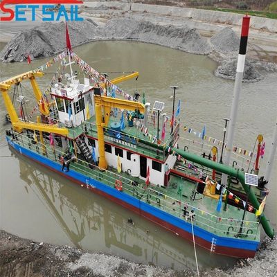 Dredger de sucção com motor a diesel Cummins e certificação CE