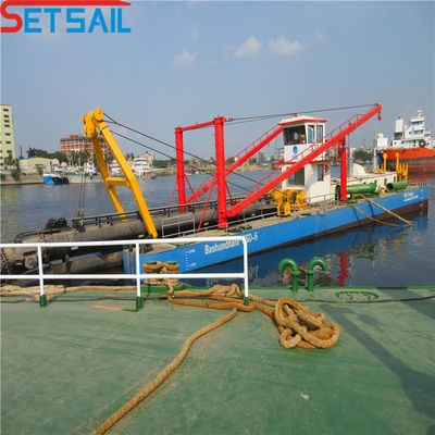Dredger de sucção com motor a diesel Cummins e certificação CE