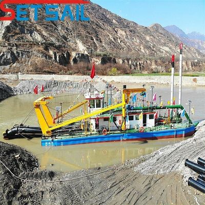 Dredger de sucção para dragagem de lama e extração de areia