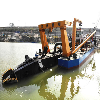 Dredger de areia de sucção para dragagem de areia fluvial