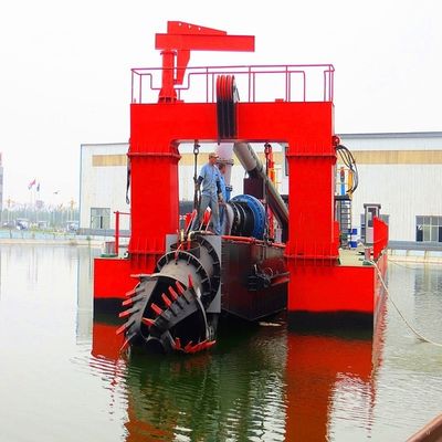 Cabeça de cortador hidráulico cortador de sucção dragagem de dragagem com sistema de controlo Siemens PLC