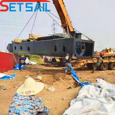 250 mm Diâmetro do tubo de descarga 12 polegadas cortador Sucção de areia de dragagem com certificação ISO