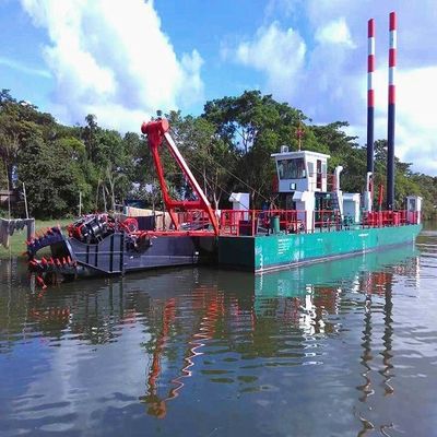 1500m3 Fluxo de água 12 polegadas cortador hidráulico sucção dragadora para equipamentos de dragagem
