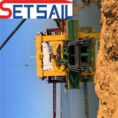 Rexroth cortador hidráulico aspirador de areia de dragagem com motor diesel Política de reembolso de 30 dias