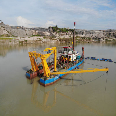 Equipamento de escavação por sucção de cortadores QH-2 para dragagem de rios e extração de lama de lagos