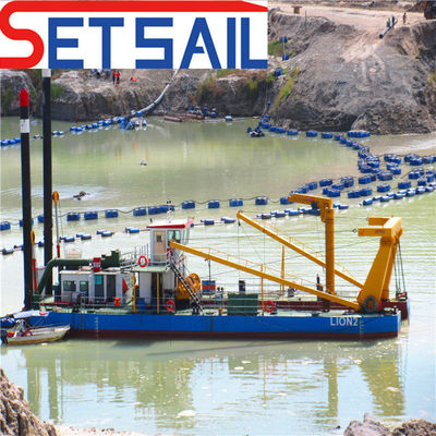 Certificação CE Excavadora de areia de sucção com motor diesel para requisitos personalizados do cliente