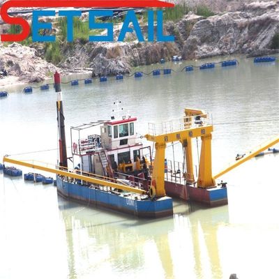 Dredger de sucção de corte com cabeça hidráulica confiável pelos clientes em todo o mundo