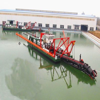 16 polegadas de cortador de areia bomba de sucção dragadora com 70kw cabeça de corte de potência e vara de âncora