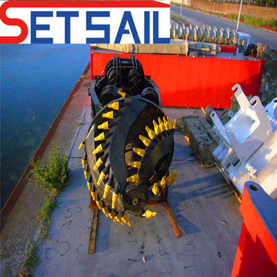 Dredger de sucção de cortador de 16 polegadas para pacote de areia do rio Tamanho 3100.00cm * 700.00cm * 200.00cm