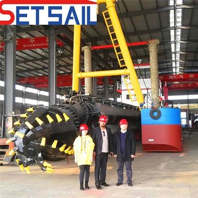 Shijiazhuang 26 polegadas River Sand Dreger com Rexroth bomba hidráulica e bomba subaquática