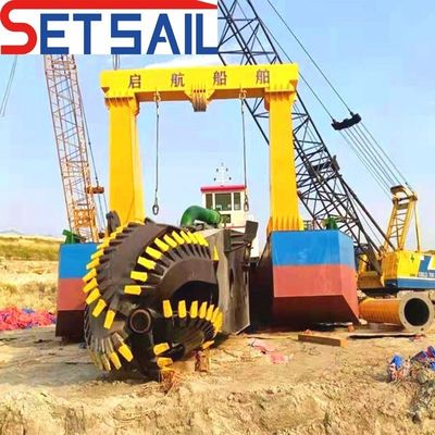 Shijiazhuang 26 polegadas River Sand Dreger com Rexroth bomba hidráulica e bomba subaquática
