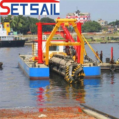Shijiazhuang 26 polegadas River Sand Dreger com Rexroth bomba hidráulica e bomba subaquática