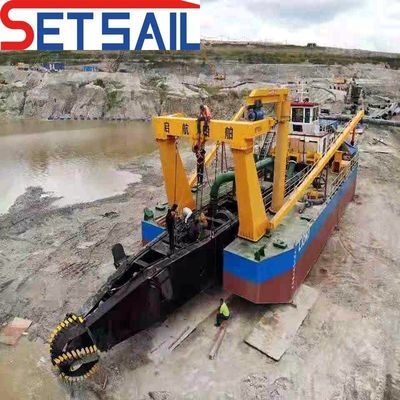 Shijiazhuang 26 polegadas River Sand Dreger com Rexroth bomba hidráulica e bomba subaquática