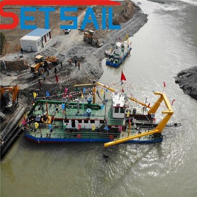 Equipamento de dragagem por sucção para profundidade de dragagem de 1 a 30 m