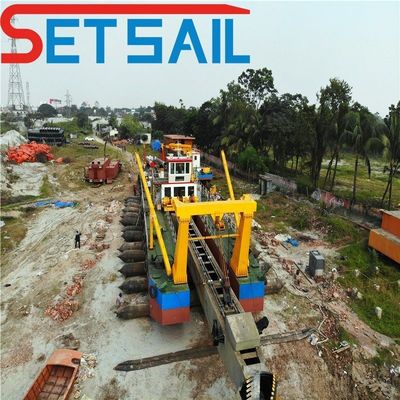Equipamento de dragagem por sucção para profundidade de dragagem de 1 a 30 m