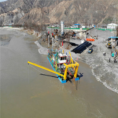 Equipamento de dragagem de areia fluvial Siemens PLC para dragagem de projeto Espessura da placa do convés 6-20 mm