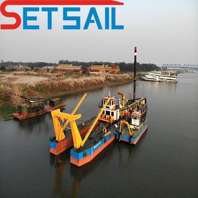 Equipamento de dragagem por sucção de cortador com longa distância de descarga e design personalizado