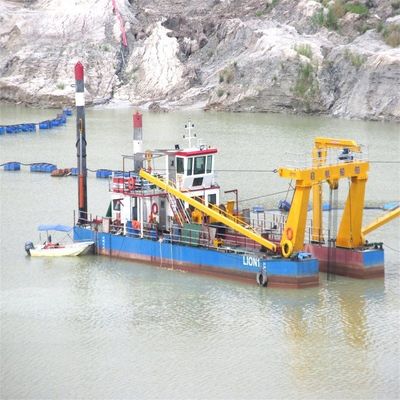 Equipamento de dragagem de cabeça de sucção de cortador com barra de ancoragem e espessura da placa do convés de 6-20 mm