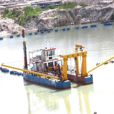 Equipamento de dragagem de cabeça de sucção de cortador com barra de ancoragem e espessura da placa do convés de 6-20 mm
