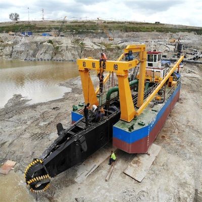 Equipamento de dragagem de cabeça de sucção de cortador com barra de ancoragem e espessura da placa do convés de 6-20 mm