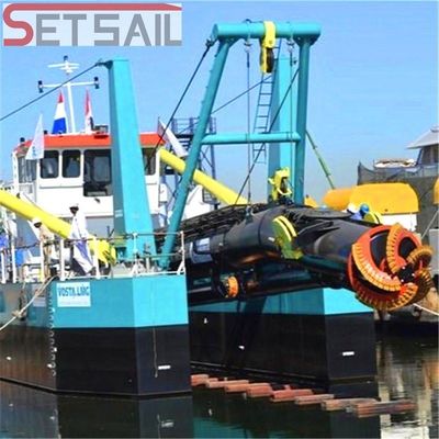 3600.00cm * 700.00cm * 225.00cm Tamanho do pacote 14 Inch Cutter Suction Dredging Machinery