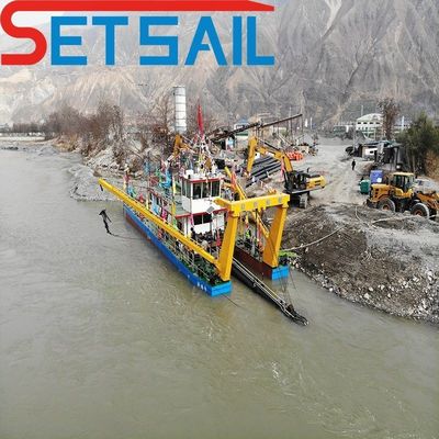 CTS Slot Tipo Cummins Motor Diesel Gerador Conjunto Cutter Sucção dragadora com hidráulica