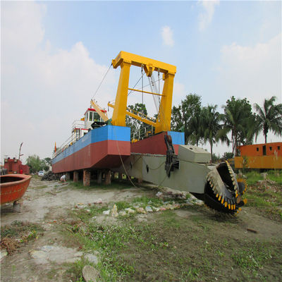 160kw-3000kw Cummins Customized Cutter Suction Sand Dredger Machine para projeto de dragagem